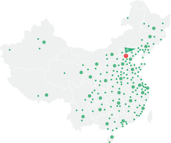 业务分布热力图